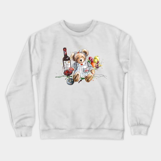 Sip Sip Hooray Crewneck Sweatshirt by Miki De Goodaboom